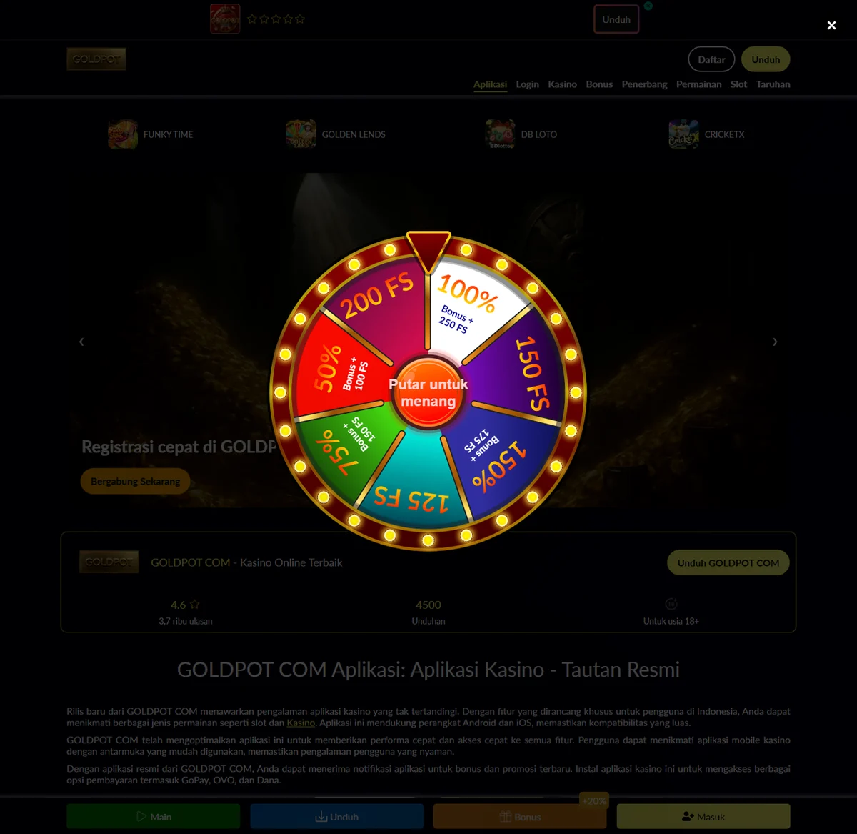 GOLDPOT COM